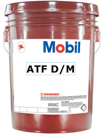 MOBIL ATF D/M, FORMERLY DEX-III/MERCON®, 5 Gallon Pail