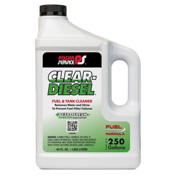 Clear Diesel Fuel & Tank Cleaner for 250 gallon tank