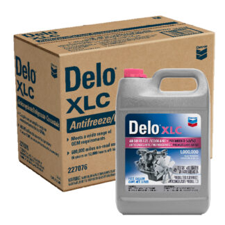 CHEVRON DELO XLC ANTIFREEZE/COOLANT - CASE OF 4 - 1 GALLON JUGS