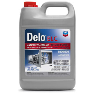 CHEVRON DELO ELC EXTENDED LIFE ANTIFREEZE 50/50 RADIATOR READY - CASE OF 6 - 1 GALLON JUGS