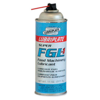 L0231-063 LUBRIPLATE FGL-1 SEVERE DUTY FOOD GRADE SPRAY GREASE - CASE OF 12 - 11oz AEROSOL CANS