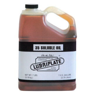 L0576-057 LUBRIPLATE #35 SOLUBLE OIL, GALLON JUG - CASE OF 4 - 1 GALLON JUGS