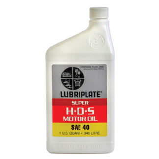 L0793-054 LUBRIPLATE SUPER HDS MOTOR OIL SAE 50 -  CASE OF 12 - 1 QUART BOTTLES