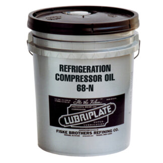 L0842-060 LUBRIPLATE REFRIGERATION COMP. OIL 68-N - 5 GALLON PAIL