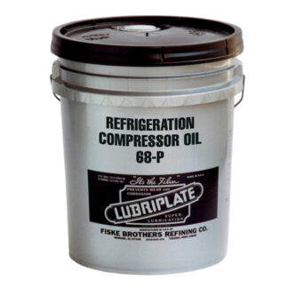 L0843-060 LUBRIPLATE SYNTHETIC BLEND REFRIGERATION COMP OIL 68-P, (FRICK OIL #3 SPECIFICATION) - 5 GALLON PAIL