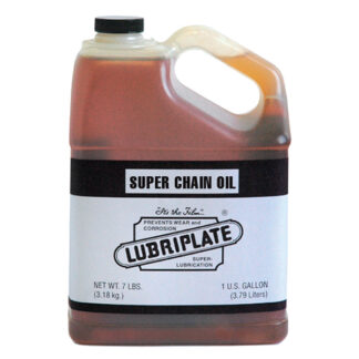 L0857-057 LUBRIPLATE SUPER CHAIN OIL - CASE OF 4 - 1 GALLON JUGS