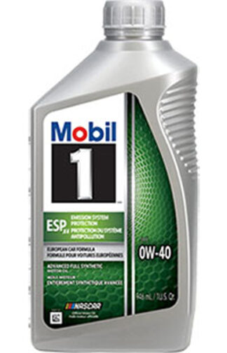 MOBIL 1 ESP X4 0w-40 100% SYNTHETIC - CASE OF 6 QUARTS