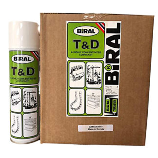 BIRAL T&D 500ML AEROSOL (16.91 FLUID OZ.) CAN - CASE OF 12