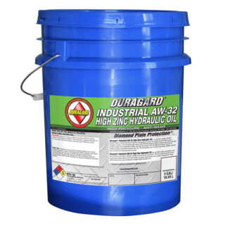DURAGARD® INDUSTRIAL AW-32, PREMIUM HIGH ZINC ANTI WEAR, MICRO-FILTERED HYDRAULIC OIL - 5 GALLON PAIL