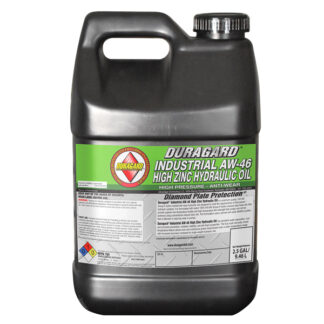 DURAGARD® INDUSTRIAL AW-46, PREMIUM HIGH ZINC ANTI WEAR, MICRO-FILTERED HYDRAULIC OIL - 2.5 GALLON JUG - SINGLE