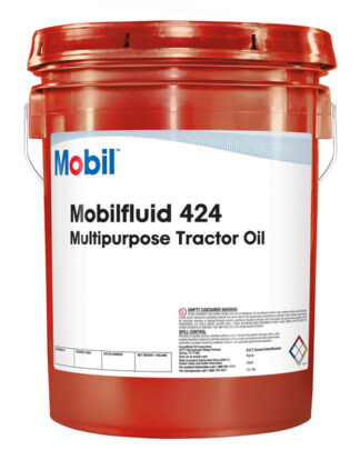 MOBIL FLUID 424 MULTI-TEMP, HYDROSTATIC DRIVE FLUID - 5 GALLON PAIL