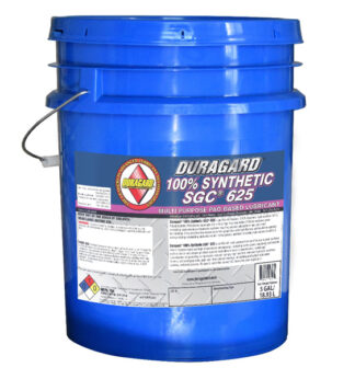 DURAGARD&reg; SGC 625 100% PAO SYNTHETIC ISO-46 REPLACES MOBIL SHC 525 & 625 - 5 GALLON PAIL