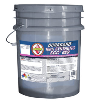 DURAGARD&reg; SGC 627 100% PAO SYNTHETIC ISO-100 REPLACES MOBIL SHC 627 - 5 GALLON PAIL [REPLACES MOBIL SHC 627]