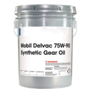 MOBIL DELVAC 1 75W-90 100% SYNTHETIC GEAR OIL 38# - 5 GALLON PAIL