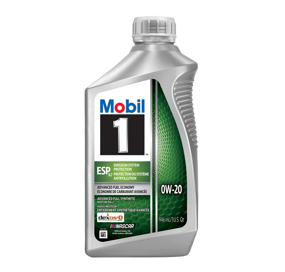 Mobil 1™ ESP X2 0W-20 advanced full synthetic motor oil