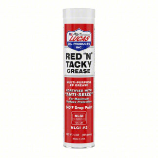 LUCAS OIL 10005 RED “N” TACKY Grease Tube -10 Pack